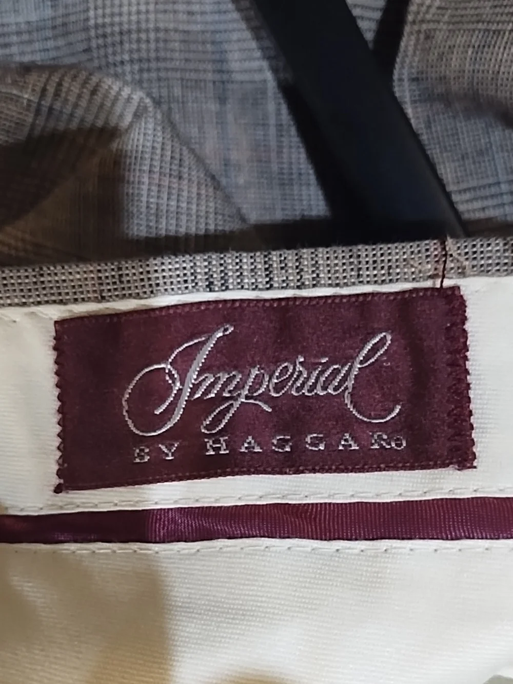 Haggar Men's Dress Pants in Light Tan